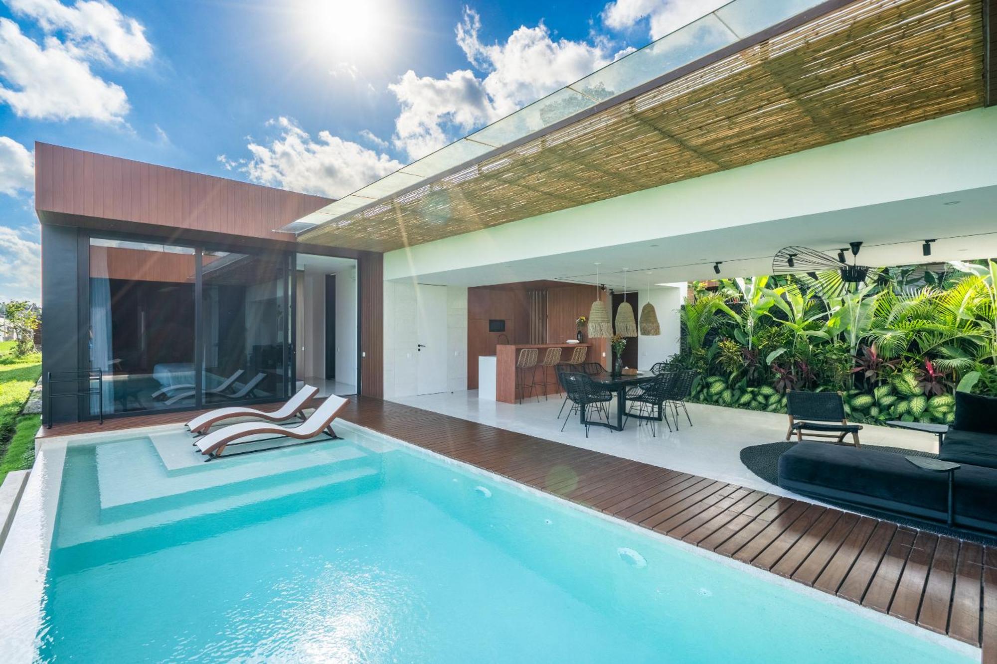 Green Flow Ubud Villas I エクステリア 写真